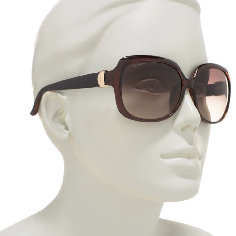 💥NWT💥Salvatore Ferragamo Square Sunglasses - Picture 3 of 11